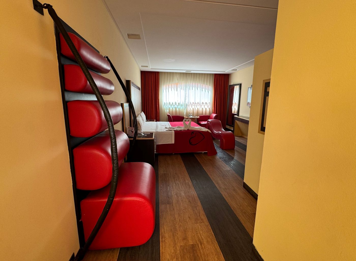 Habitación de motel con fajódromo